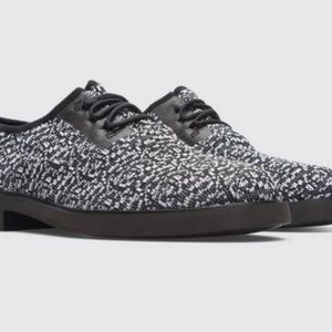 As-NEW CAMPER Women's Iman Knitted Black and White